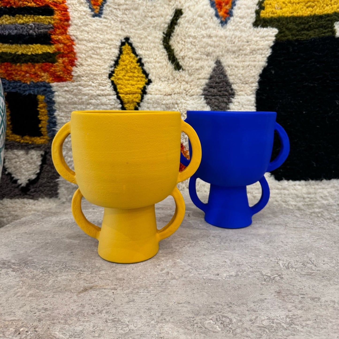 Grand vase en céramique – modèle n°2 – 28x27 cm - Rue Majorelle
