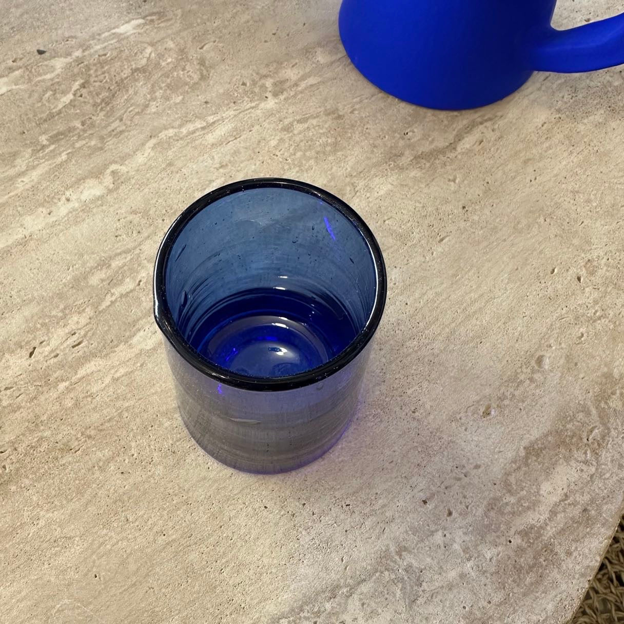 Lot de 6 verres Beldi bleus - Rue Majorelle