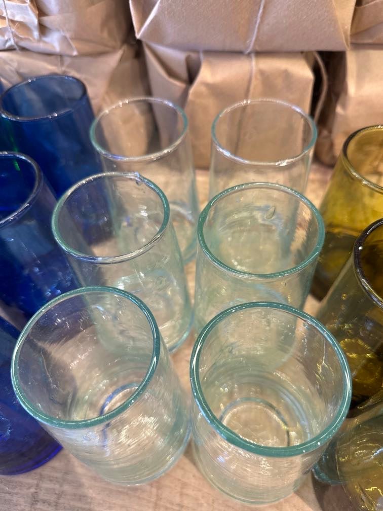 Lot de 6 verres Beldi transparents - Rue Majorelle