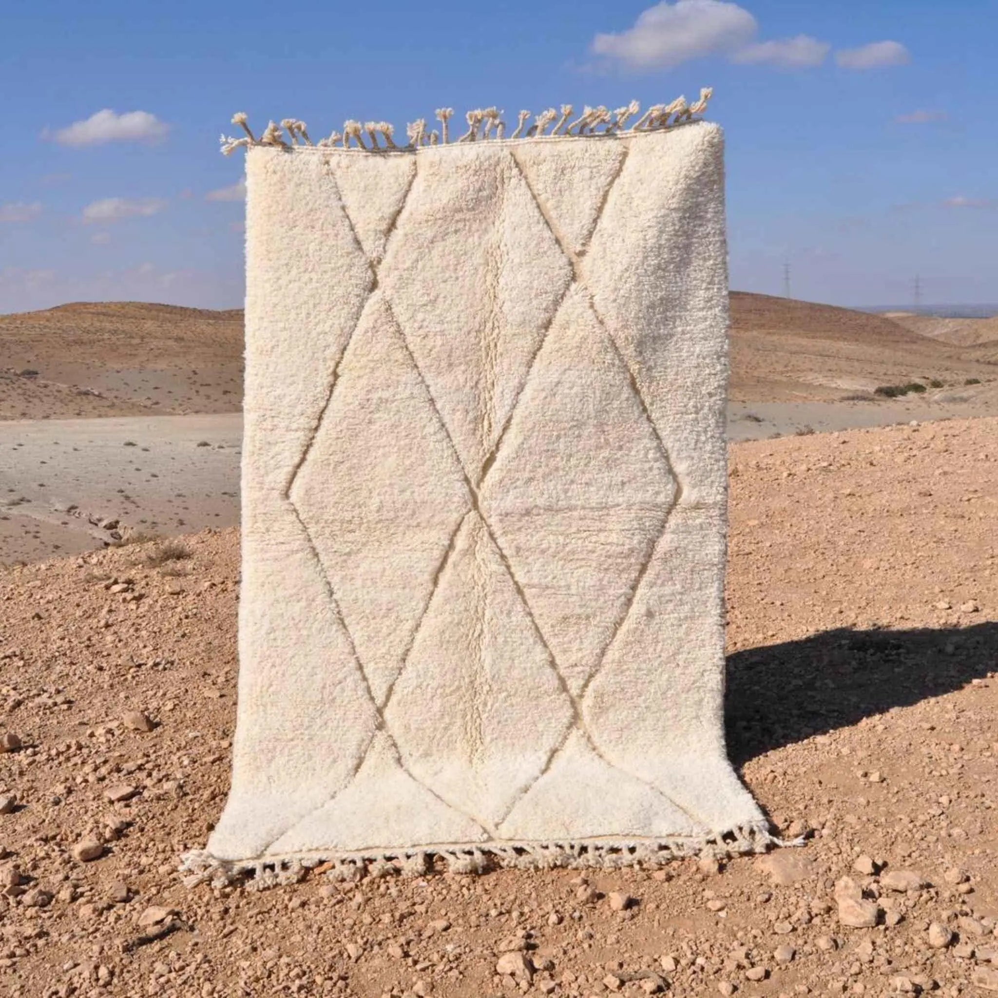 Tapis berbère en laine - n°028 | 150x250 cm