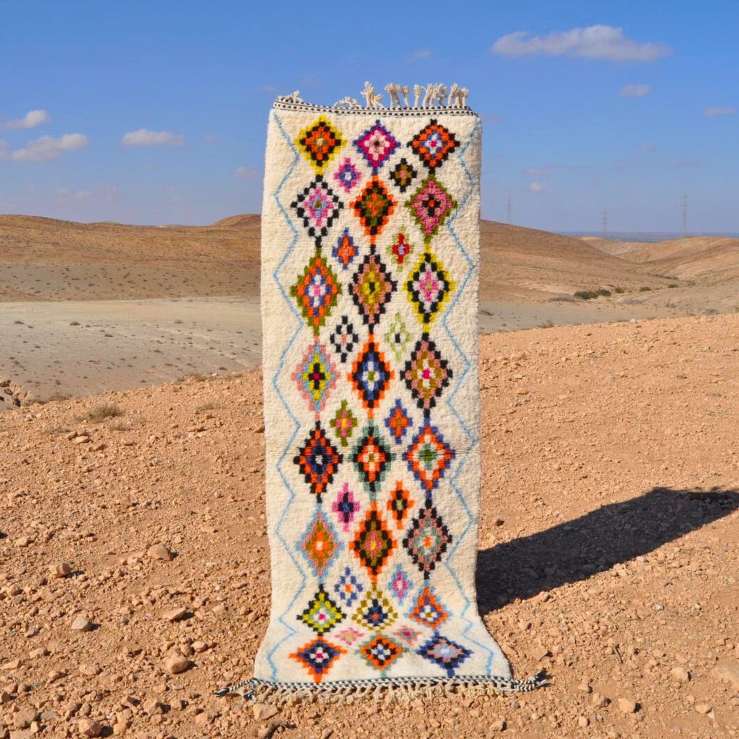 Tapis berbères de couloir - Rue Majorelle