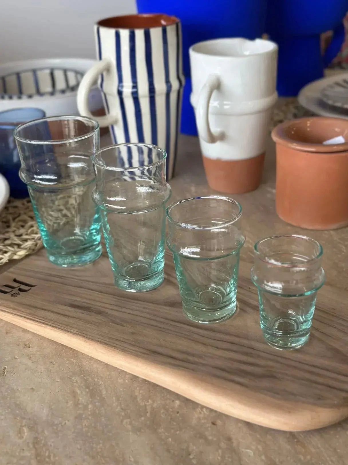 Verres Beldi - Rue Majorelle