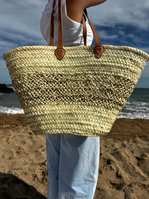Grand panier marocain « Ajouré »