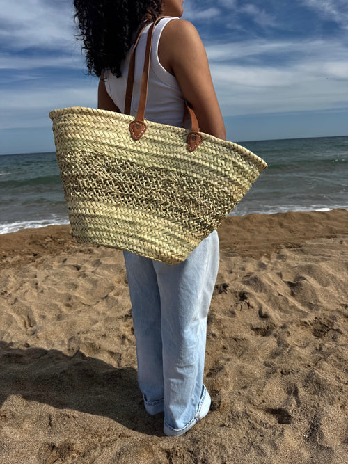 Grand panier marocain « Ajouré »