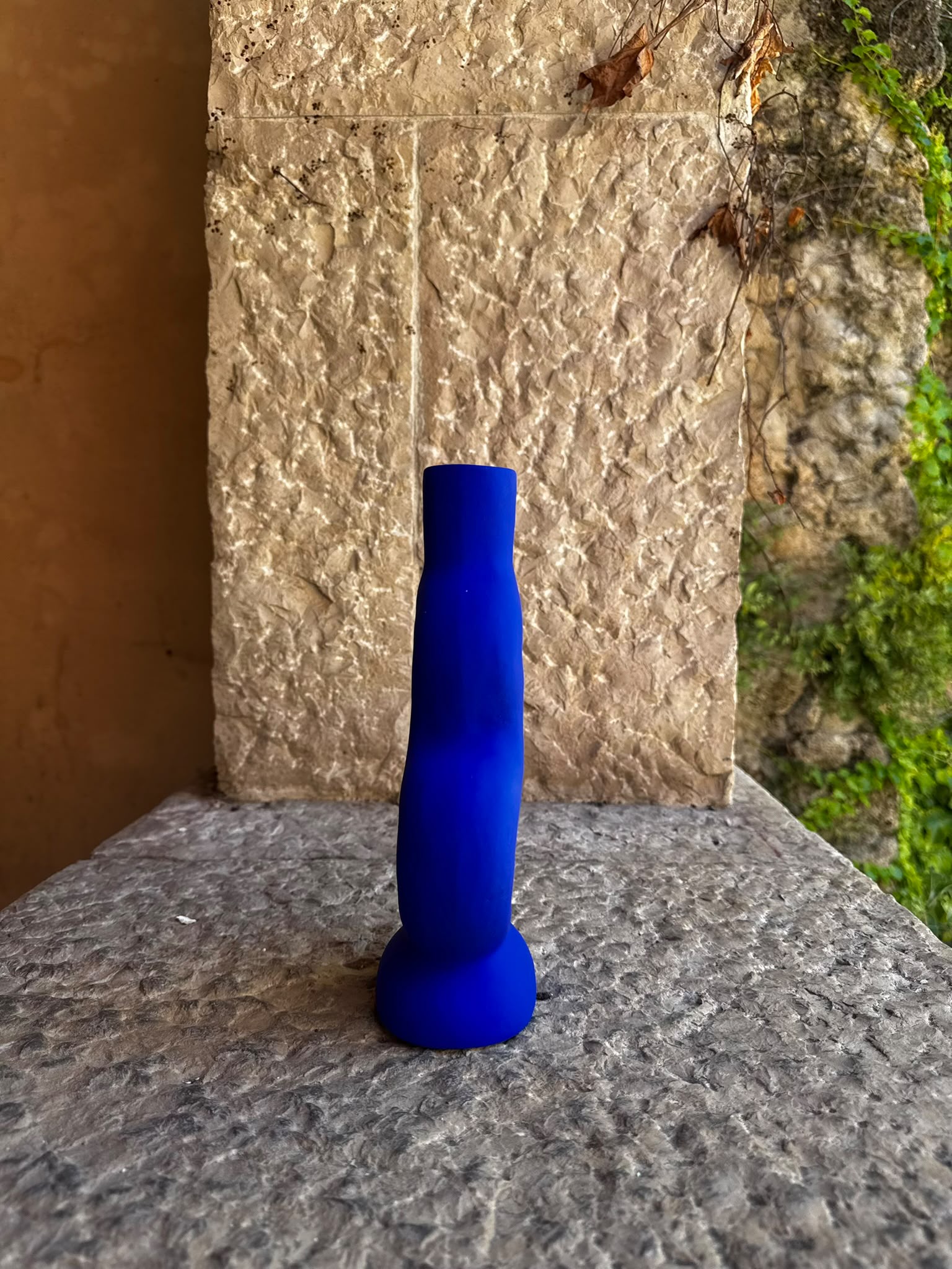 Vase en céramique Majorelle Volute