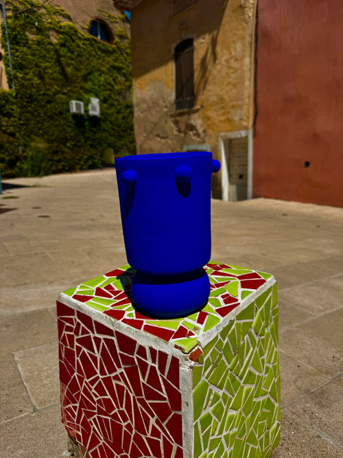 Vase en céramique Majorelle Atlas