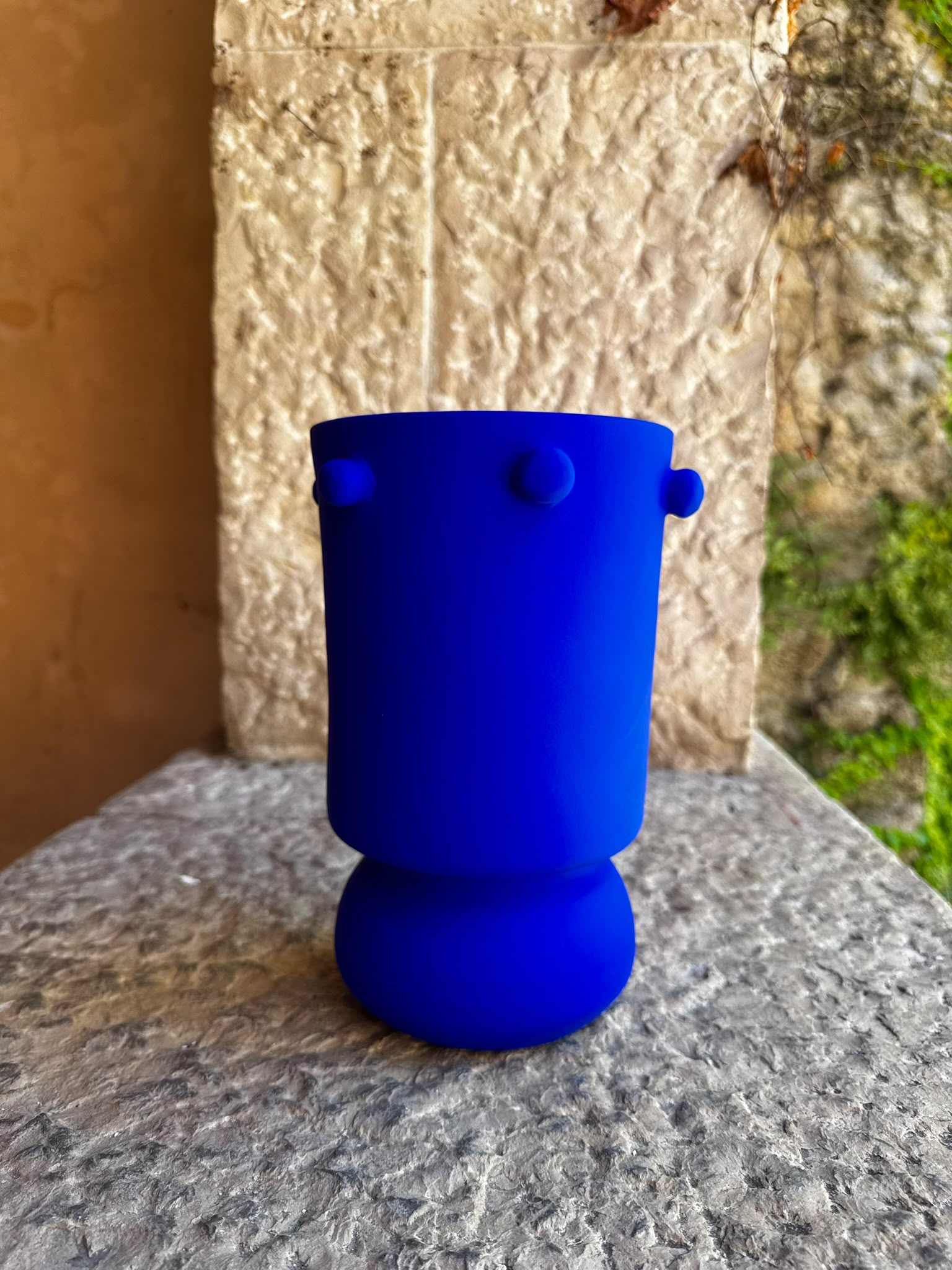 Vase en céramique Majorelle Atlas