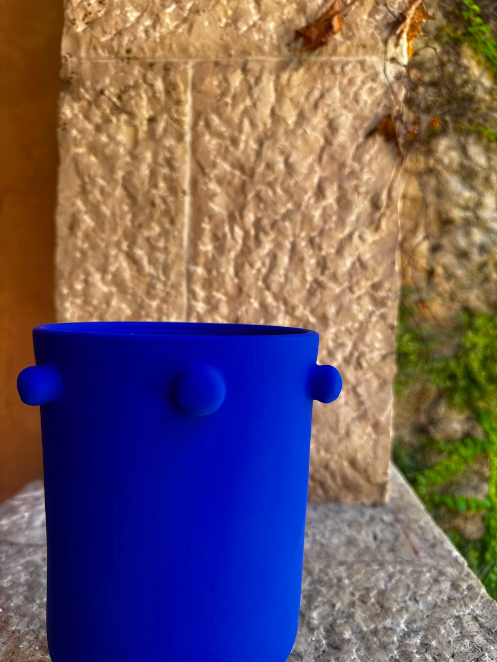 Vase en céramique Majorelle Atlas