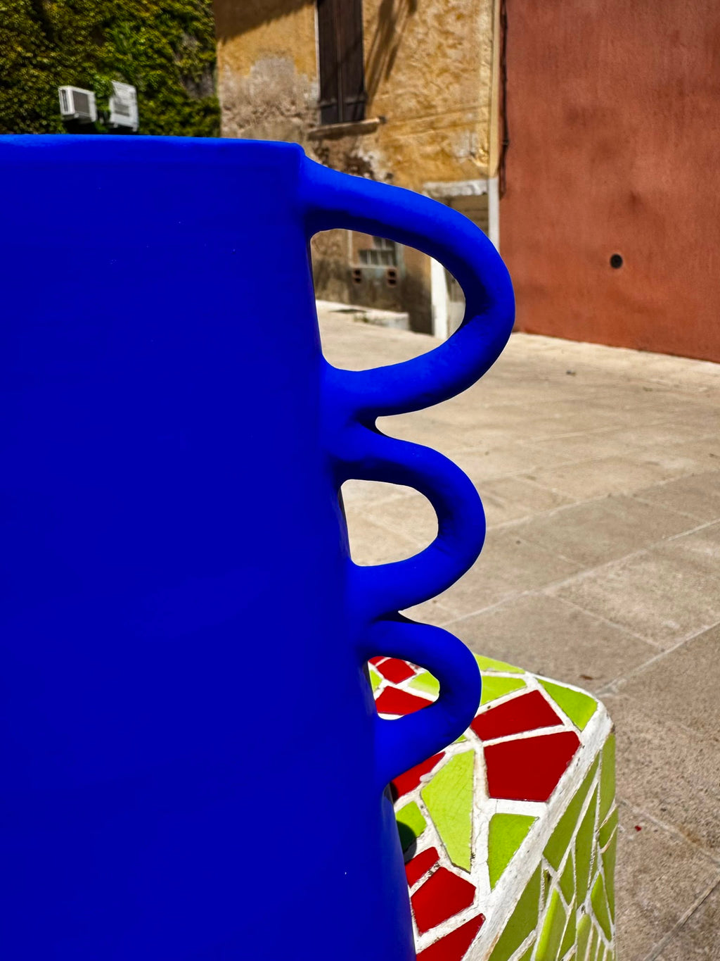 Vase en céramique Majorelle Trio