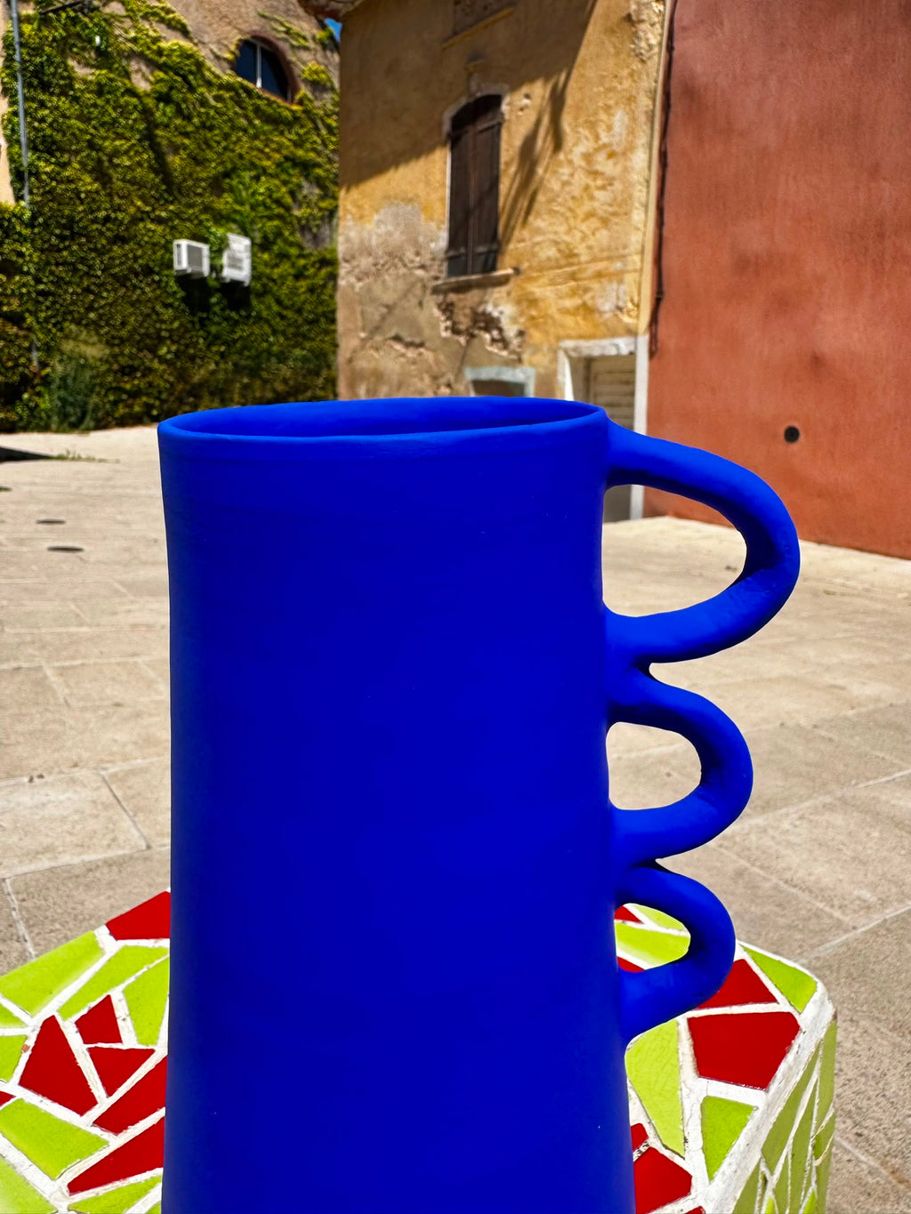 Vase en céramique Majorelle Trio