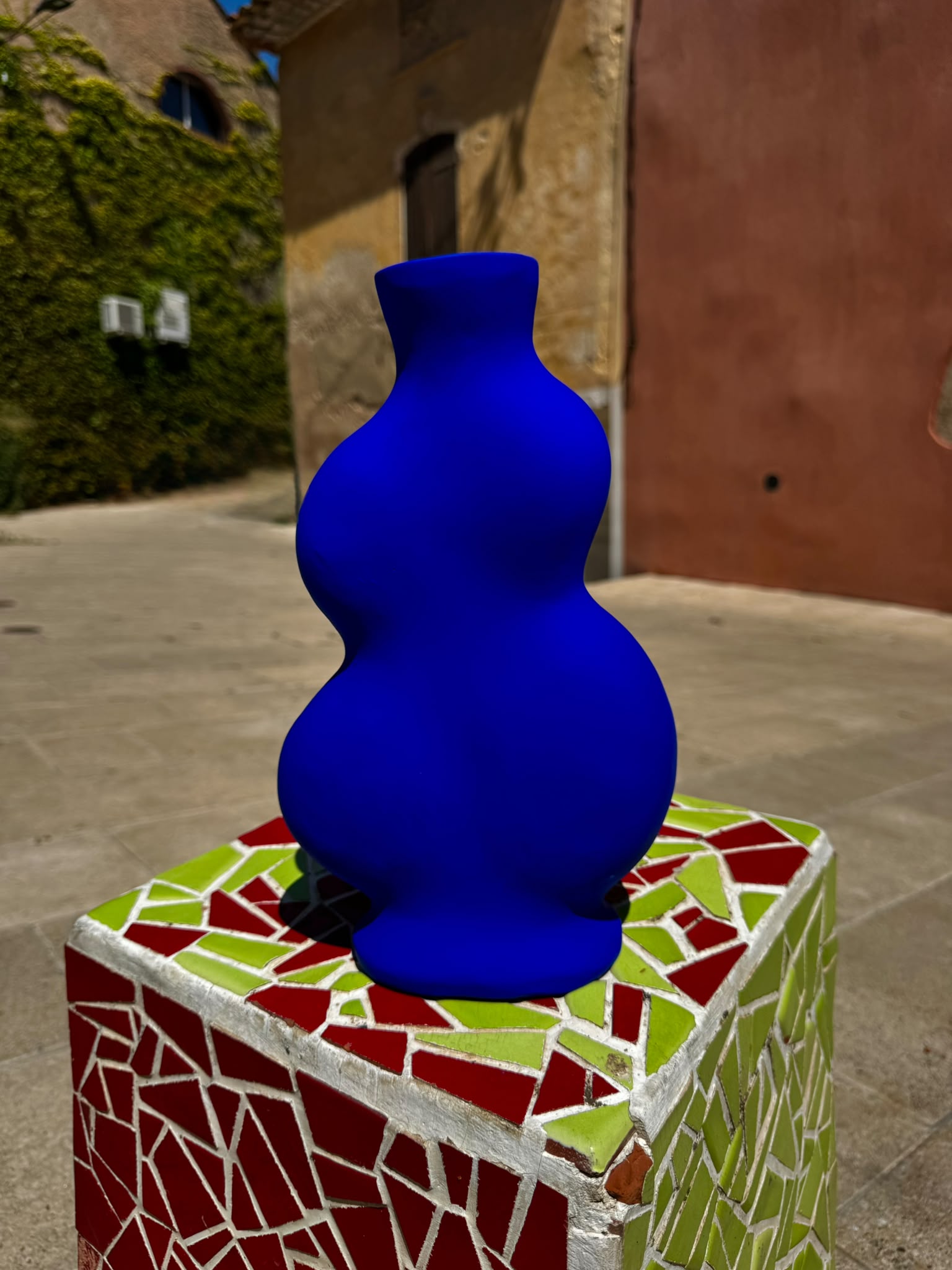 Vase en céramique Majorelle Dune