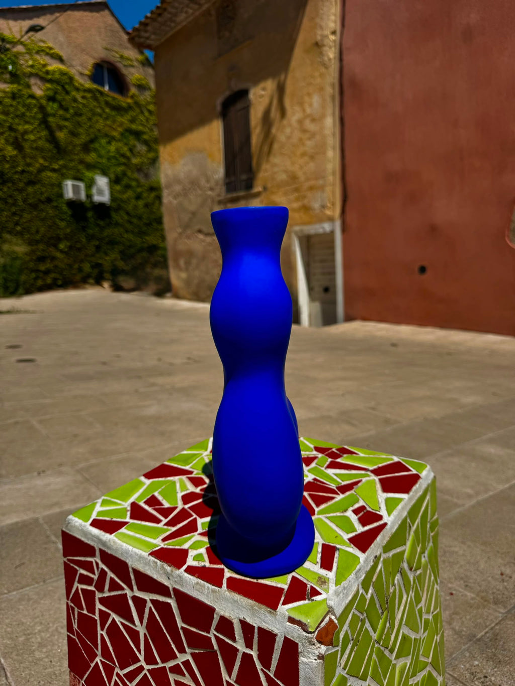 Vase en céramique Majorelle Dune