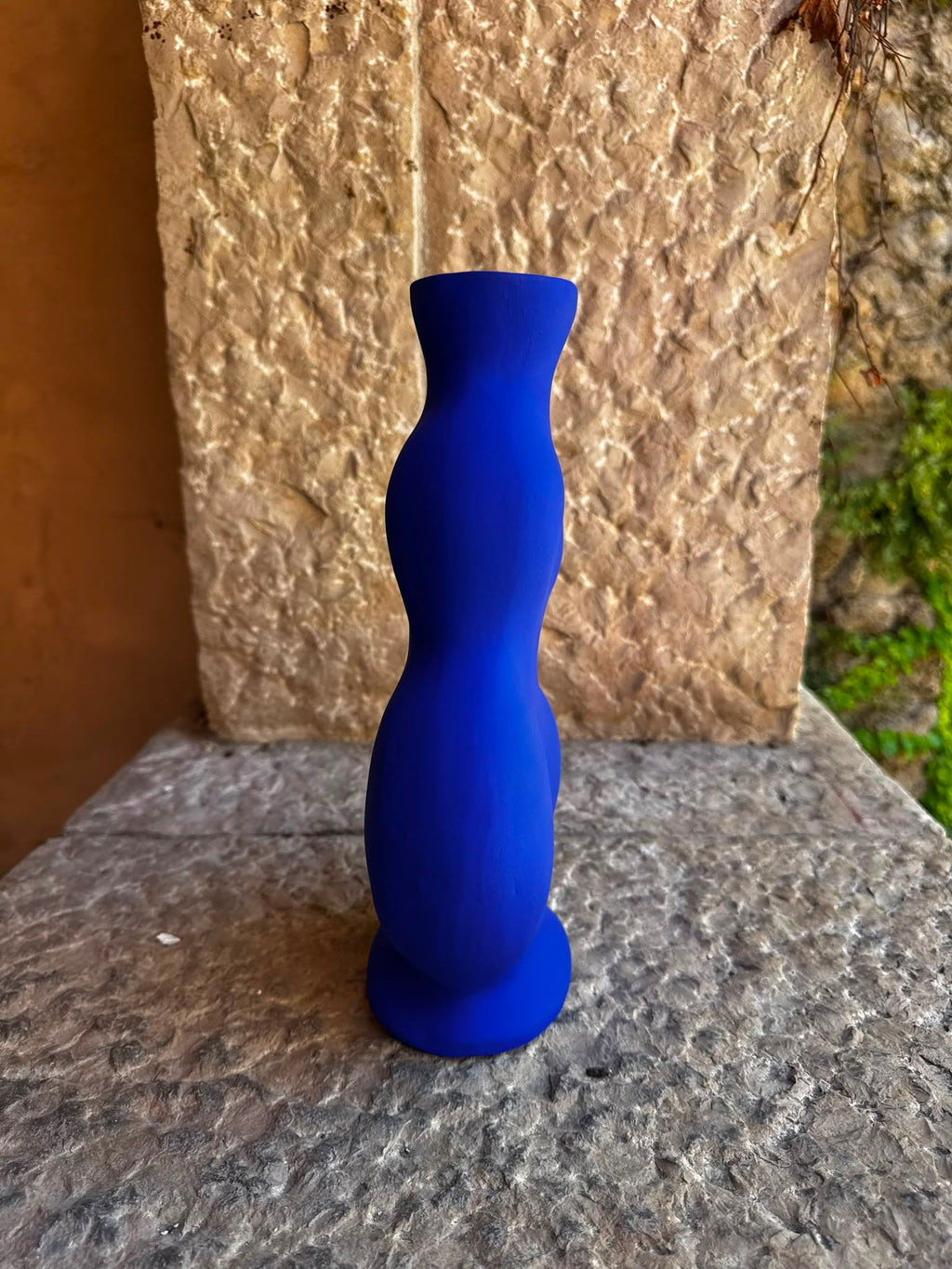 Vase en céramique Majorelle Dune