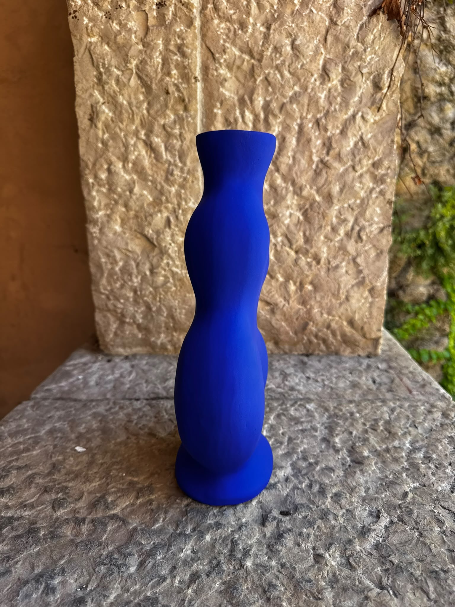 Vase en céramique Majorelle Dune