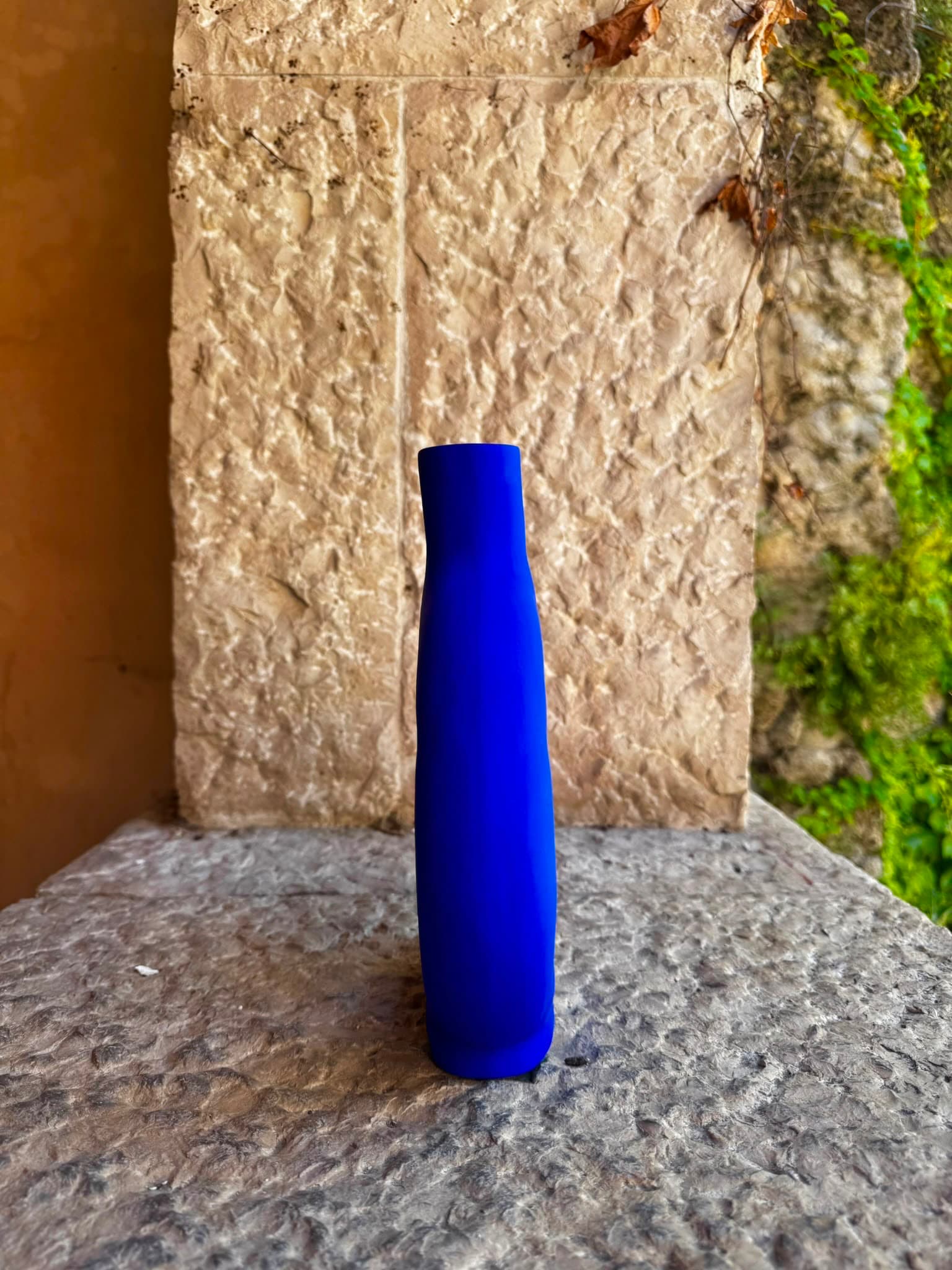 Vase en céramique Majorelle “Halo”
