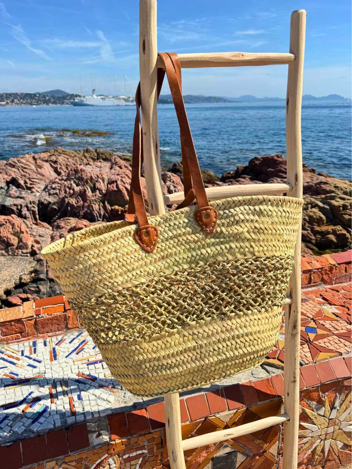 Grand panier “Ajouré” - Rue Majorelle
