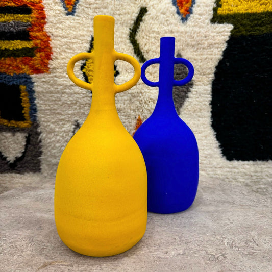 Grand vase en céramique – modèle n°6 – 17x43 cm - Rue Majorelle