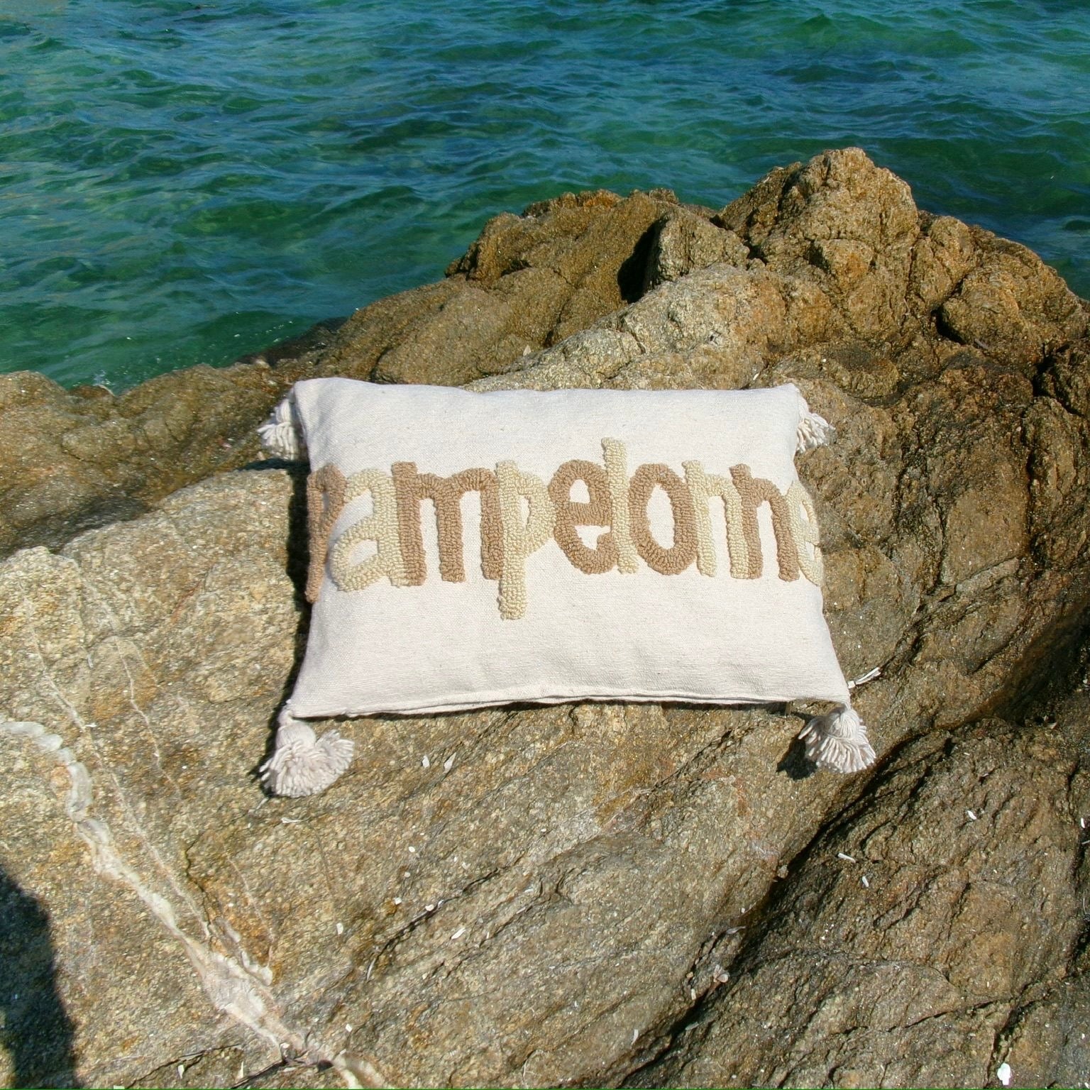 Housse de coussin 40x60 "Pampelonne"