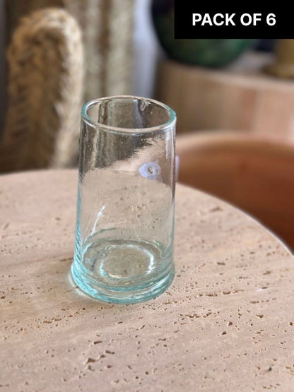 Lot de 6 verres Beldi transparents - Rue Majorelle