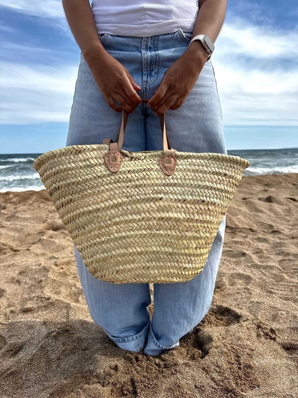 Grand panier marocain classique