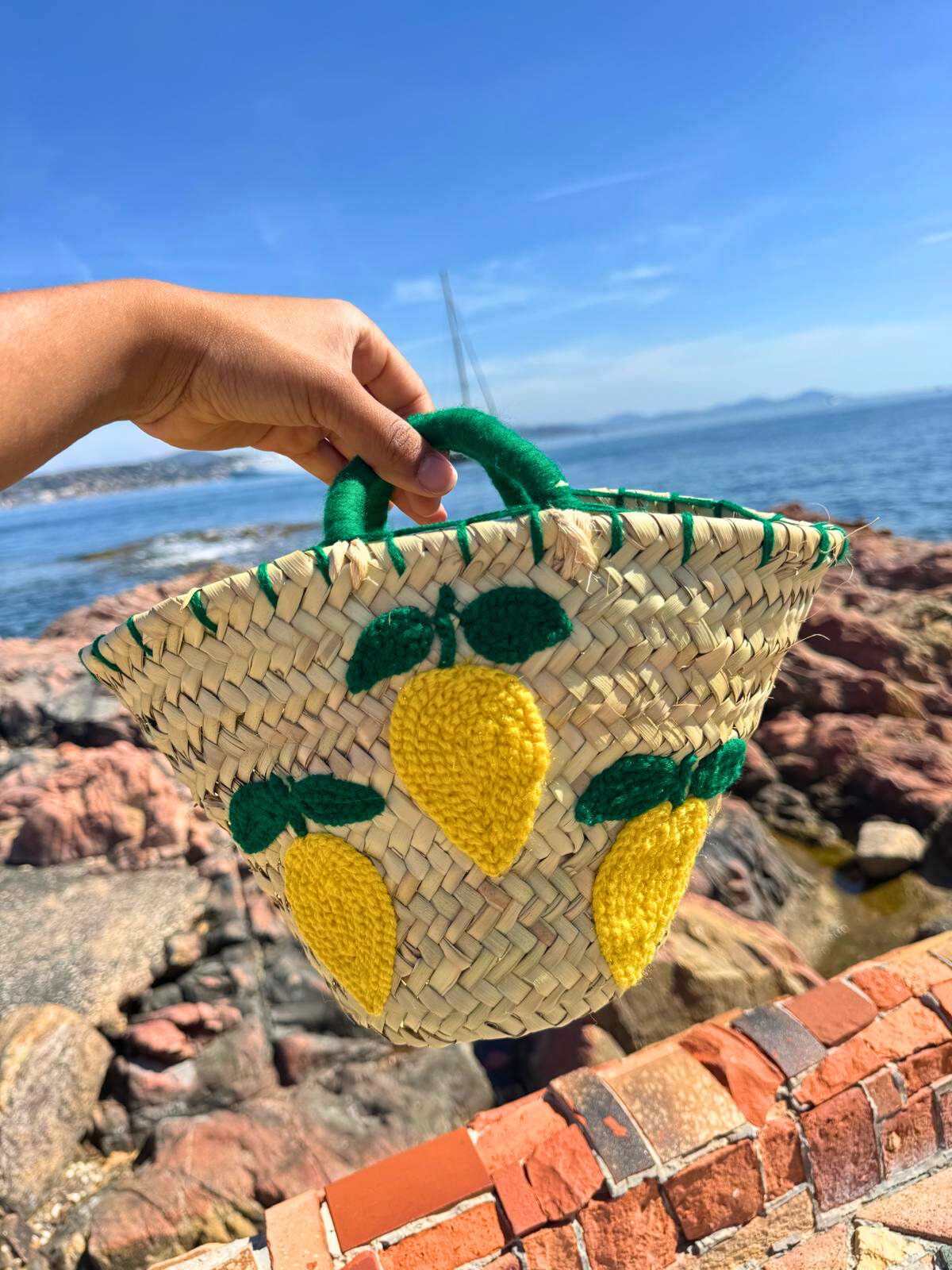 Petit panier citrons - Rue Majorelle