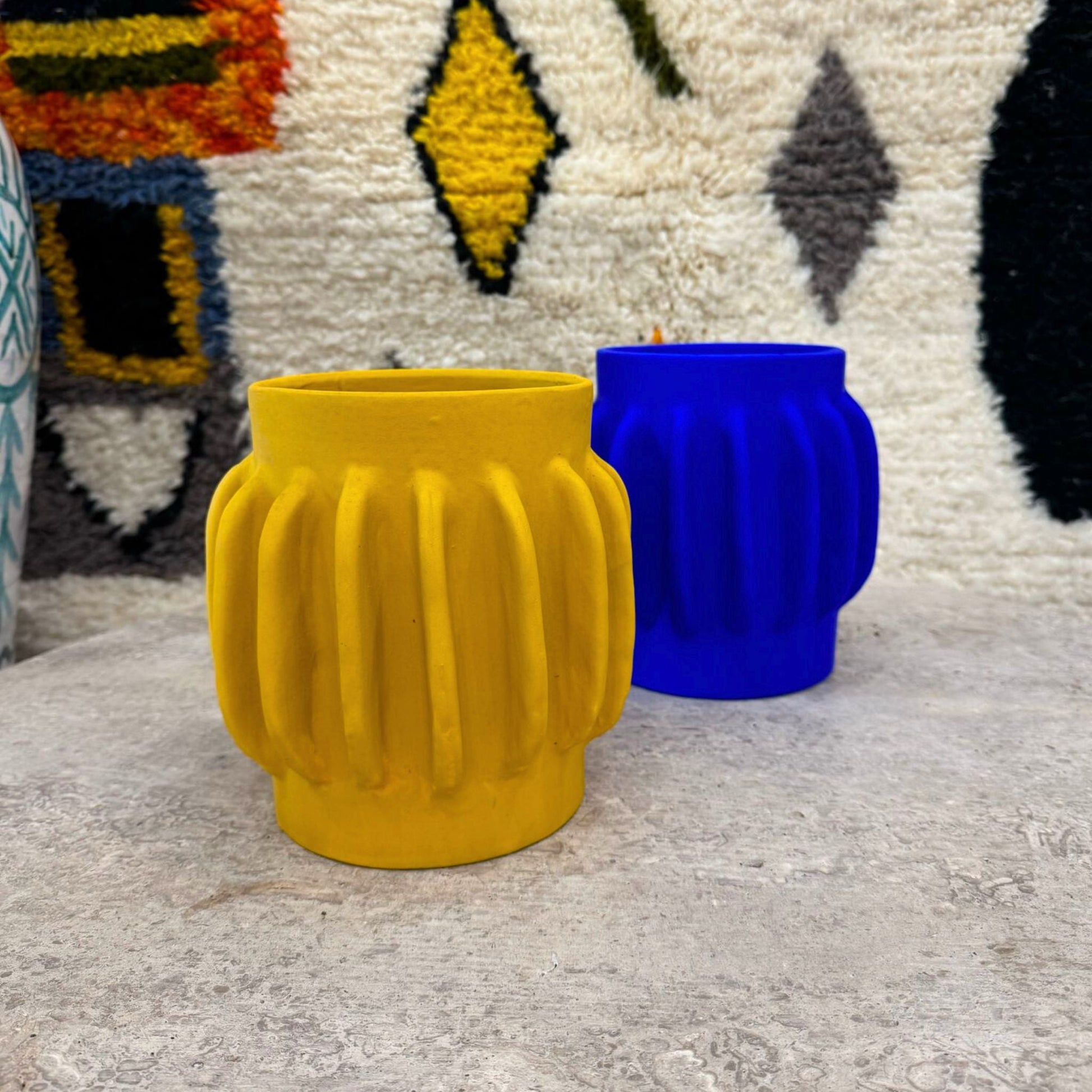 Petit vase en céramique – modèle n°5 – 16x19,5 cm - Rue Majorelle