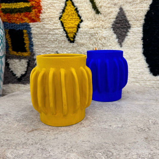 Petit vase en céramique – modèle n°5 – 16x19,5 cm - Rue Majorelle