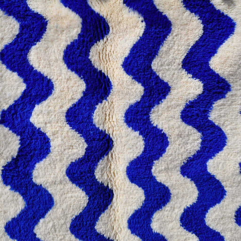 Tapis berbère coloré en laine - n°017 | 150x250 cm - Rue Majorelle