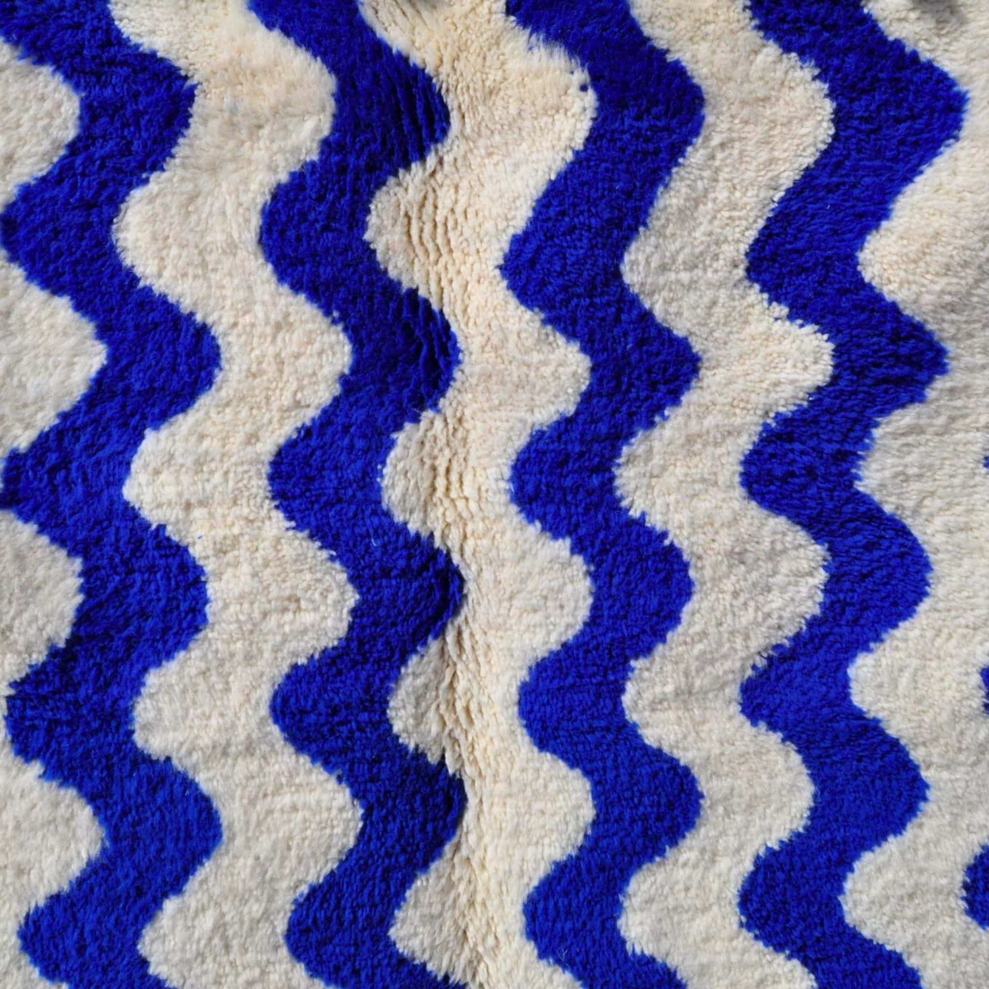 Tapis berbère coloré en laine - n°017 | 150x250 cm - Rue Majorelle