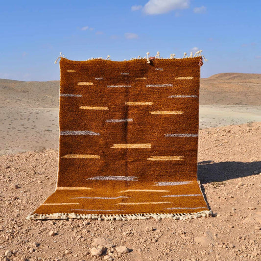 Tapis berbère coloré en laine - n°021 | 200x300 cm - Rue Majorelle