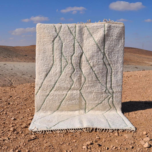 Tapis berbère en laine - n°008 | 200x300 cm - Rue Majorelle