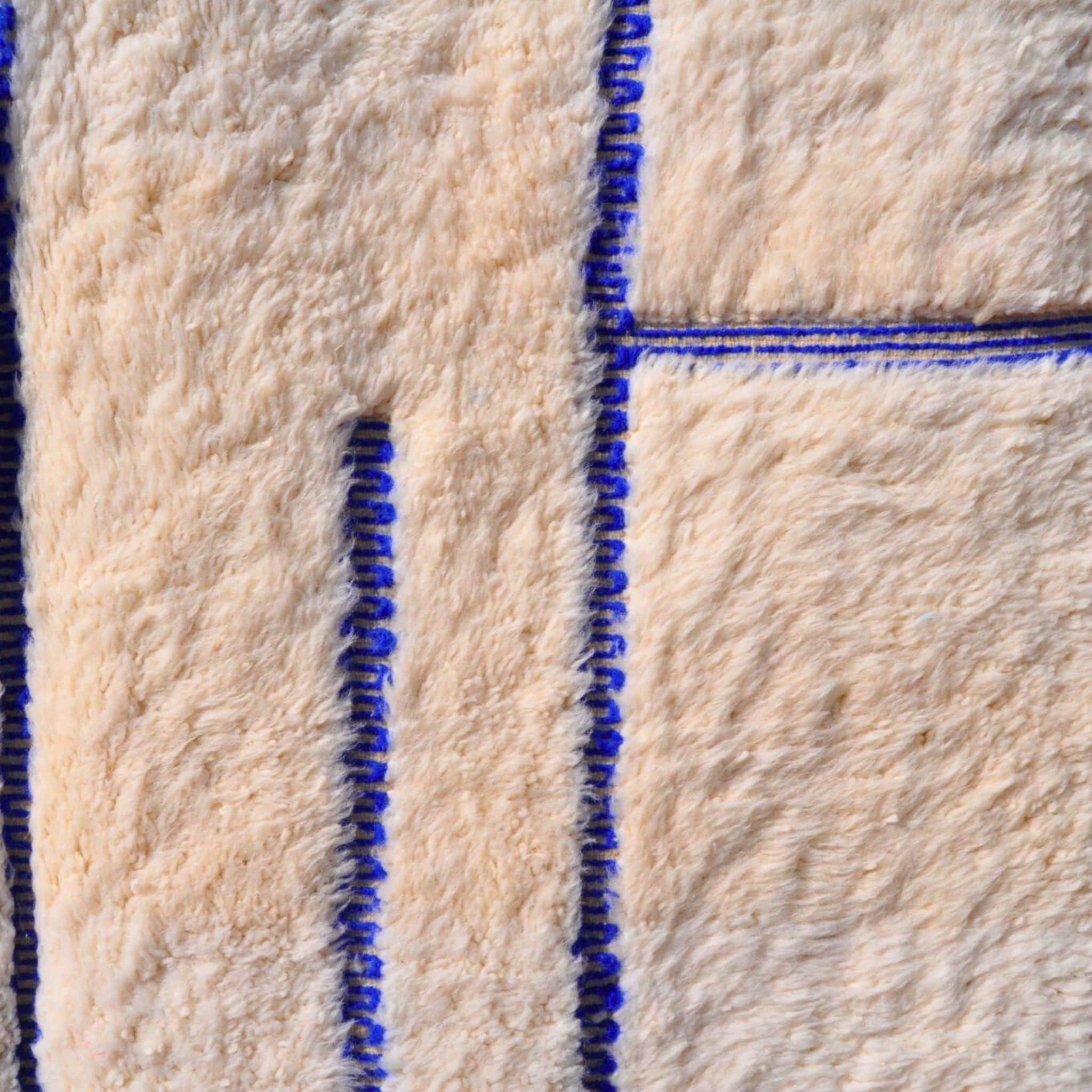 Tapis berbère en laine - n°012 | 150x250 cm - Rue Majorelle