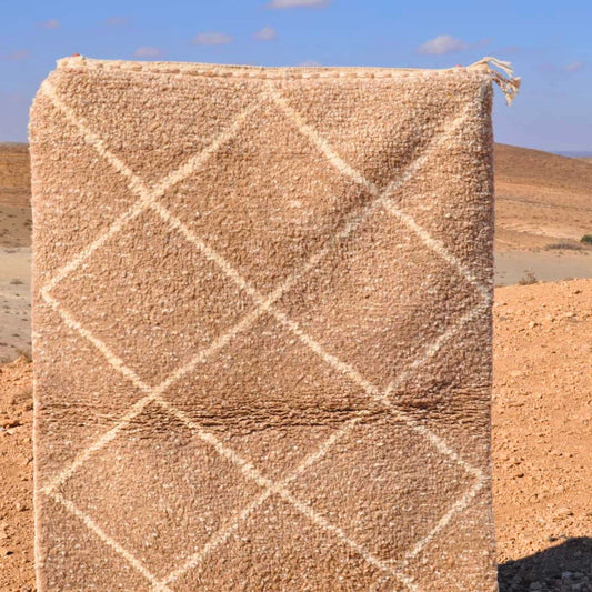 Tapis berbère en laine - n°022 | 160x200 cm - Rue Majorelle