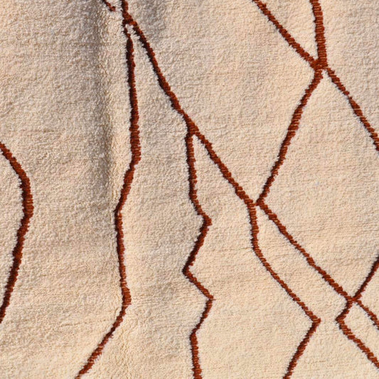 Tapis berbère en laine - n°033 | 200x300 cm - Rue Majorelle