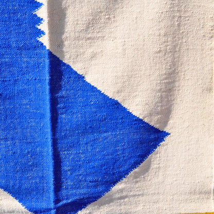 Tapis kilim - berbère zanafi en laine - n°027 | 150x250 cm - Rue Majorelle